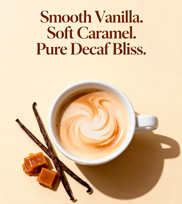 Vanilla Caramel Swirl · Decaf